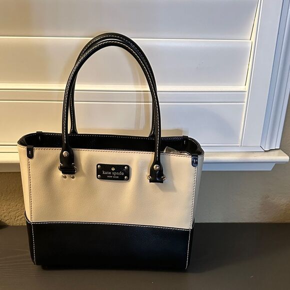 Kate Spade Black and White Tote